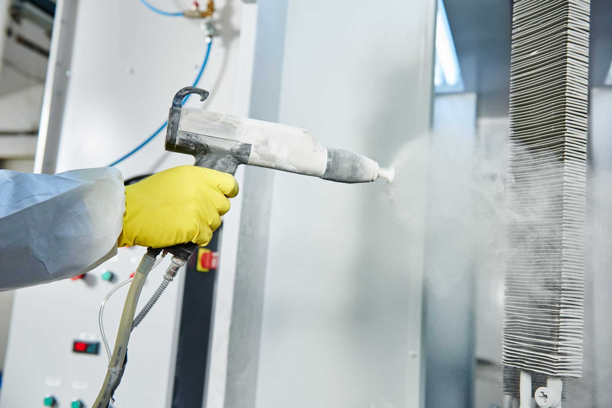 خدمات رنگ پودری الکترواستاتیک